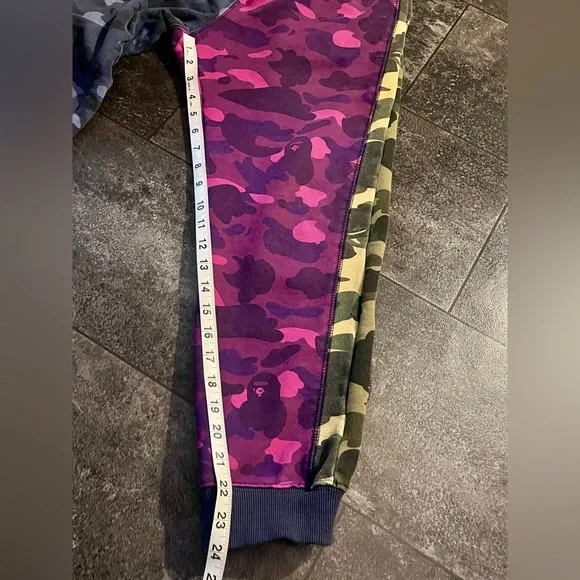 Traded* BAPE Camo Mix Pull on Joggers - The Bathing Ape - Picture 11 of 11